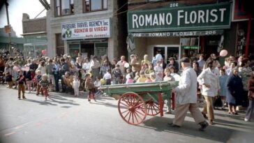 Boston Columbus Day Parade 1971