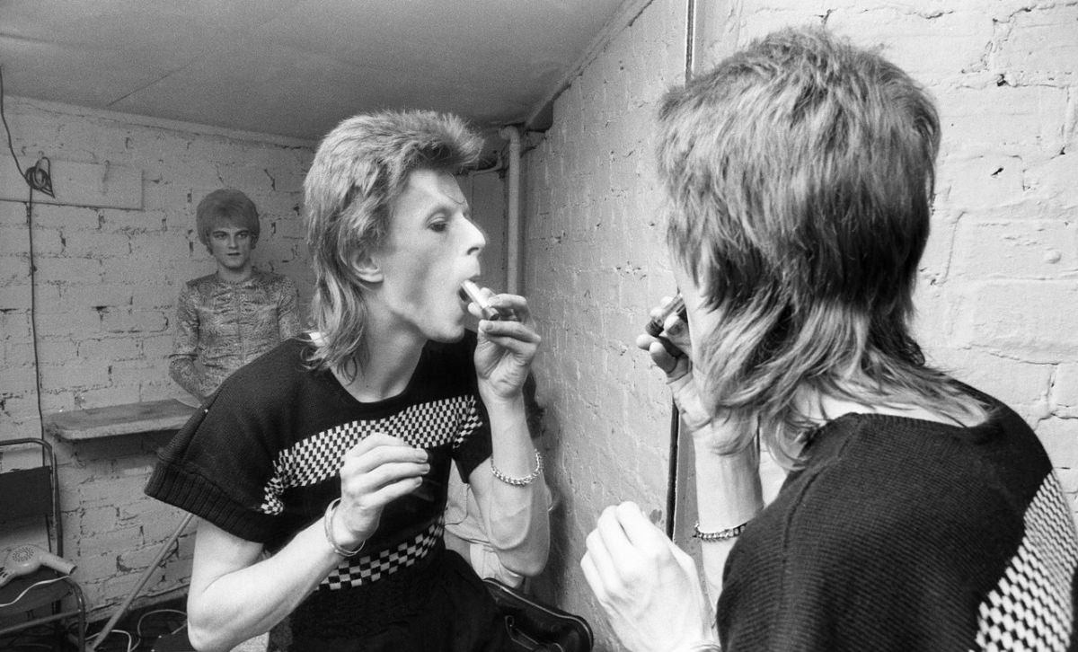 David Bowie's Ziggy Stardust makeup