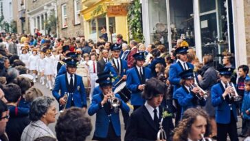 Flora Day Celebration Cornwall 1973