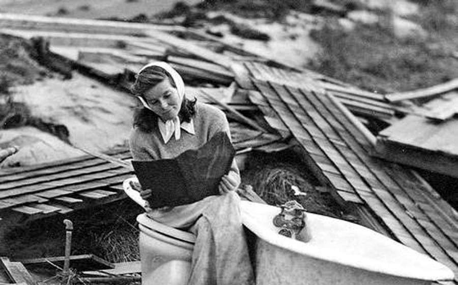 Katharine Hepburn Long Island Express Hurricane