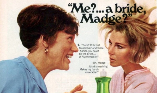 Palmolive Ads with Madge