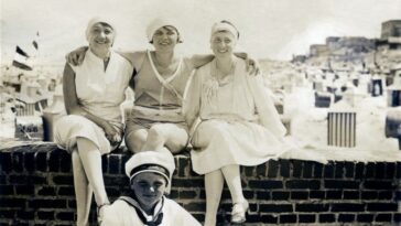 People at the Seaside 20th Century