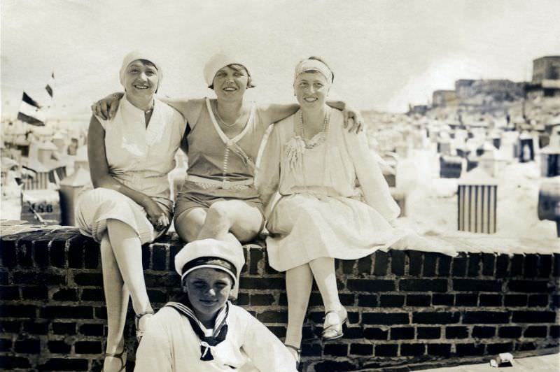 People at the Seaside 20th Century