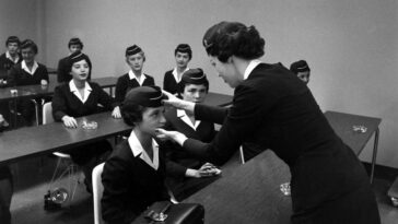 Texas Stewardess School 1958