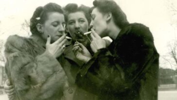 Women Smoking Cigarettes 1920s-1950s