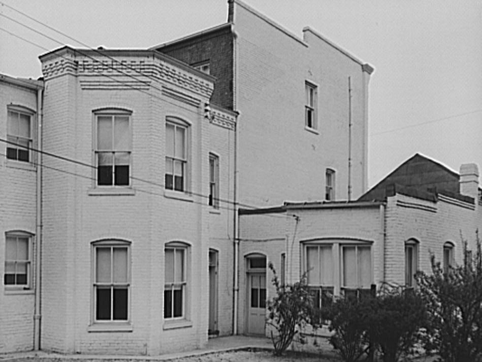 A federal emergency housing project apartment, converted from a tenement, 1943