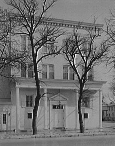 Griffith Consumers Co. Exterior of Demaine's Funeral Home, Alexandria, Virginia, 1948