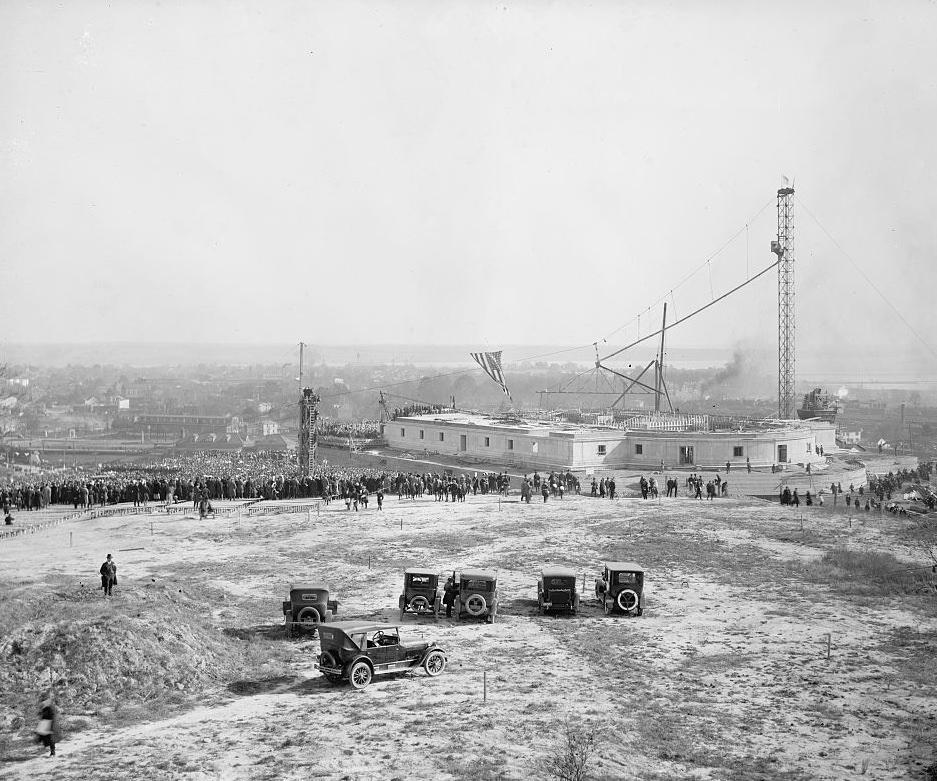 Dedication, George Washington Memorial in Alexandria, 1910s