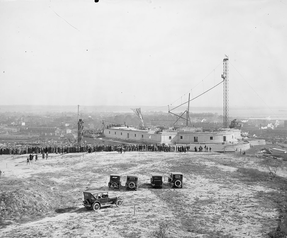 Dedication, George Washington Memorial in Alexandria, 1910s