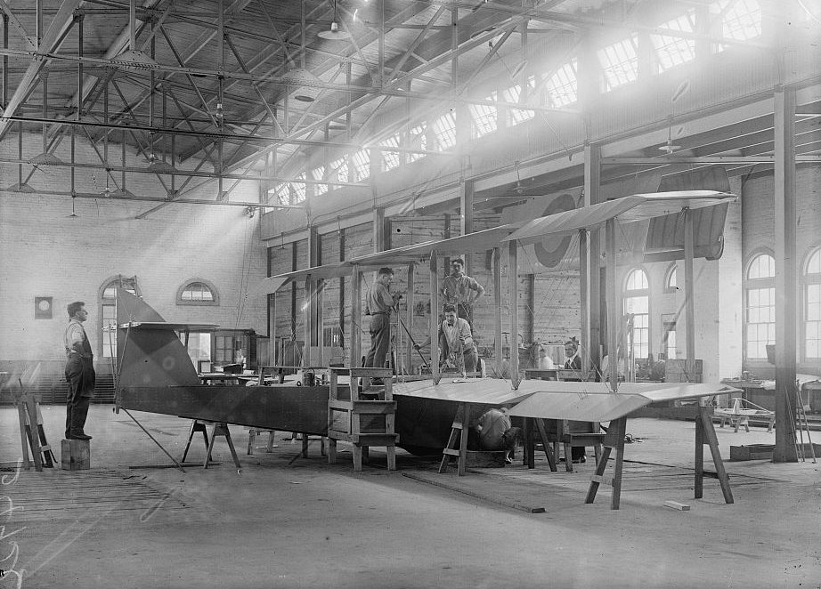 Alexandria Airplane Factory, 1918