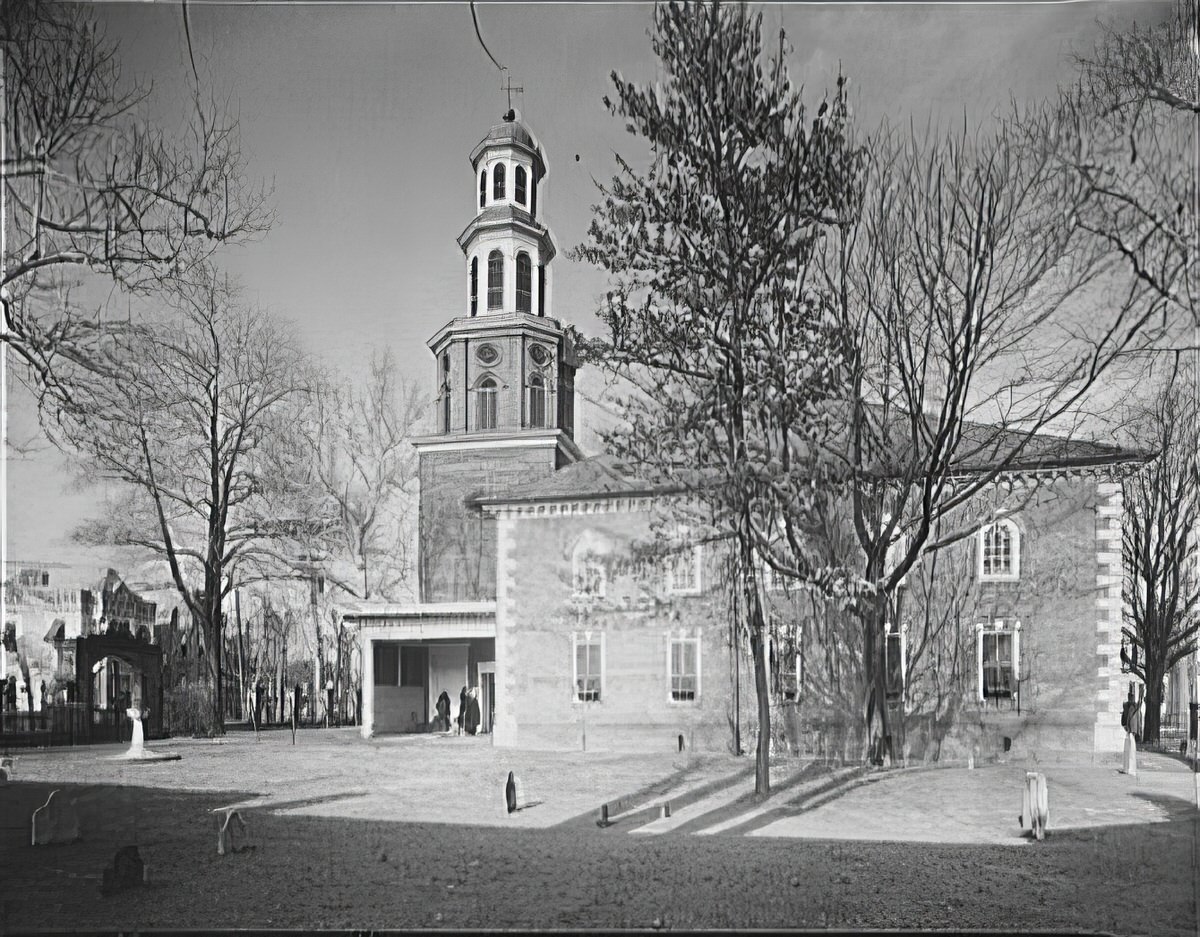Christ Church in Alexandria, Virginia, 1920