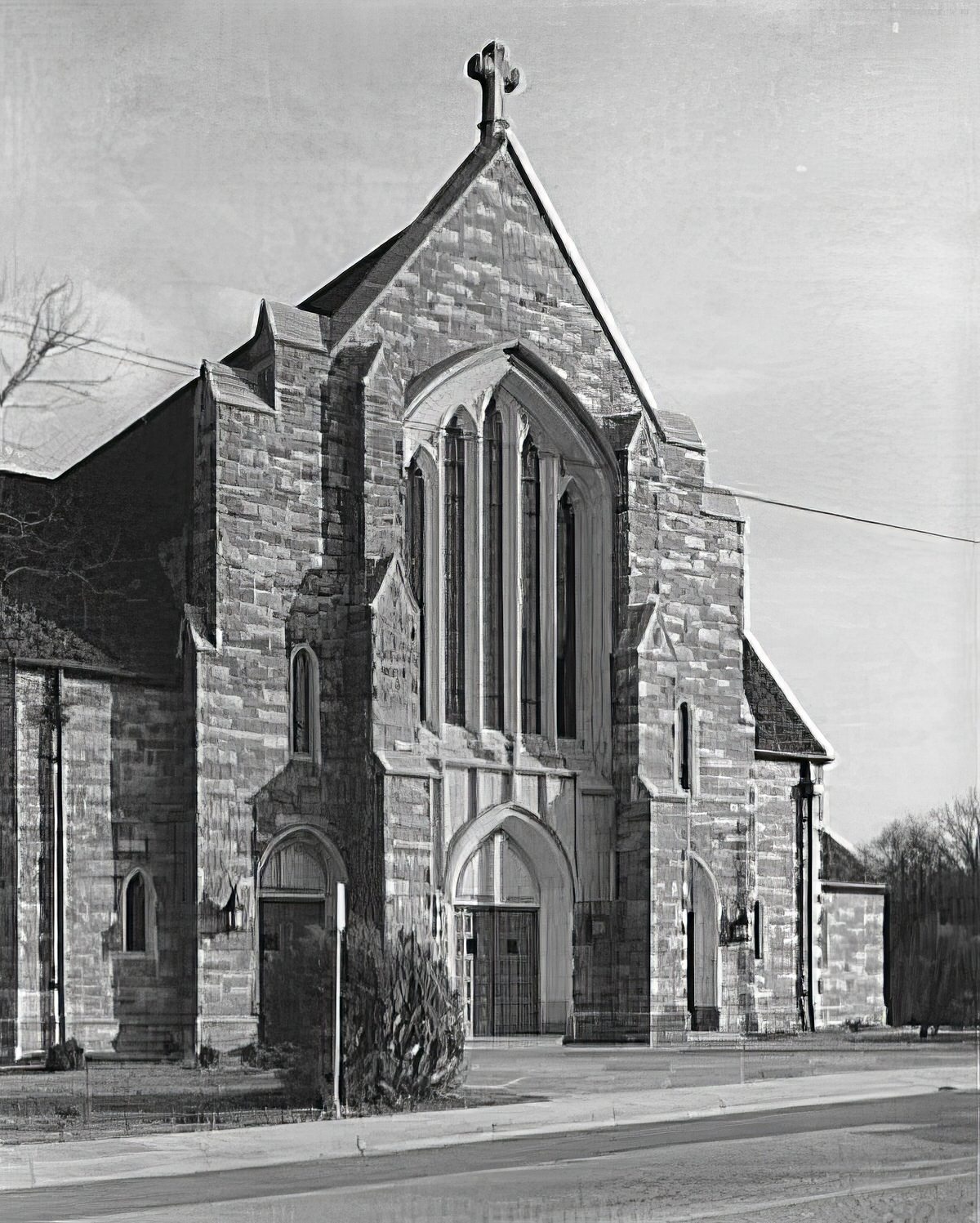Exterior of St. Rita's Church I, 1920