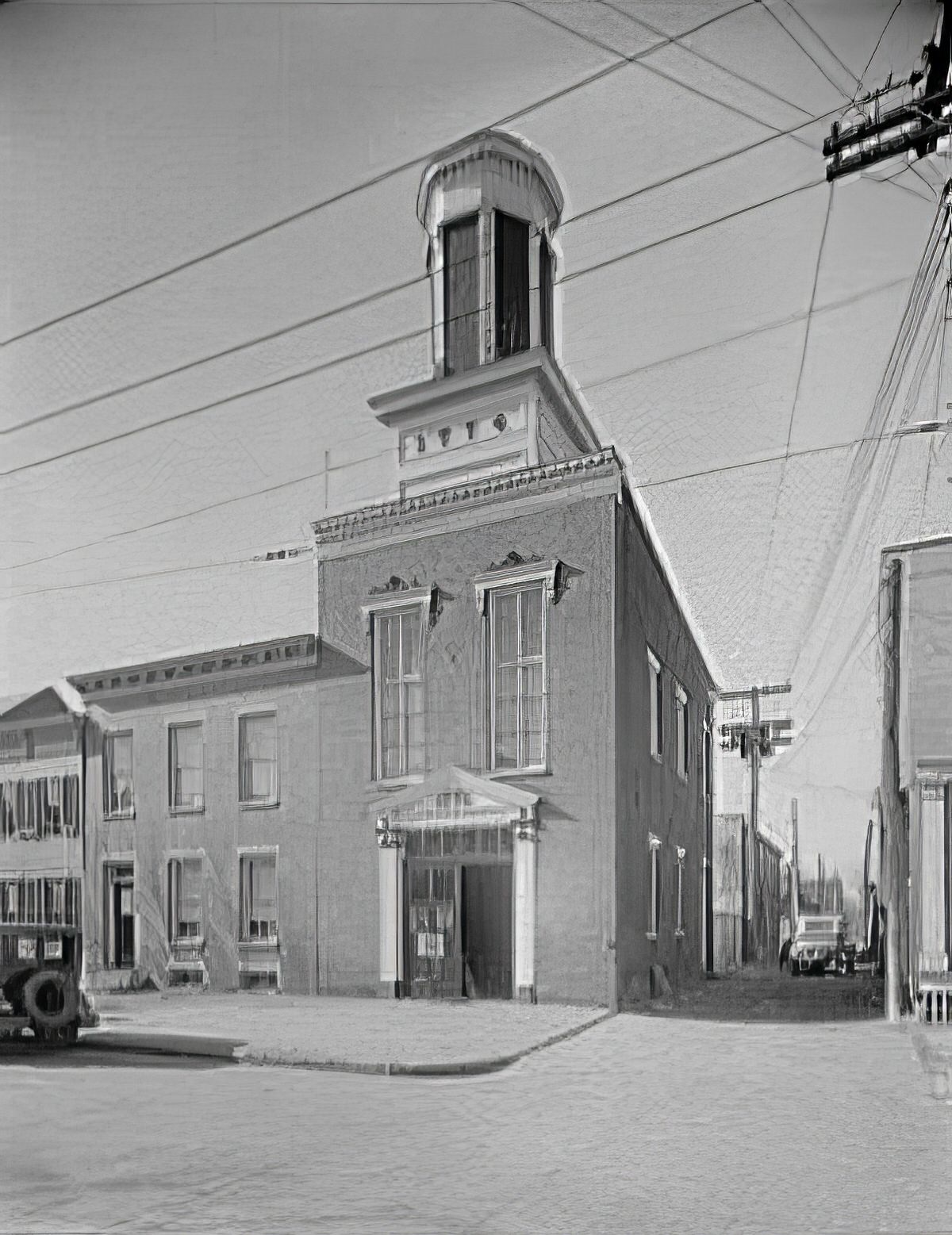Firehouse in Alexandria, Virginia, 1920s