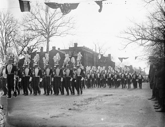 Richmond Blues, Washington birthday, Alexandria, 1923