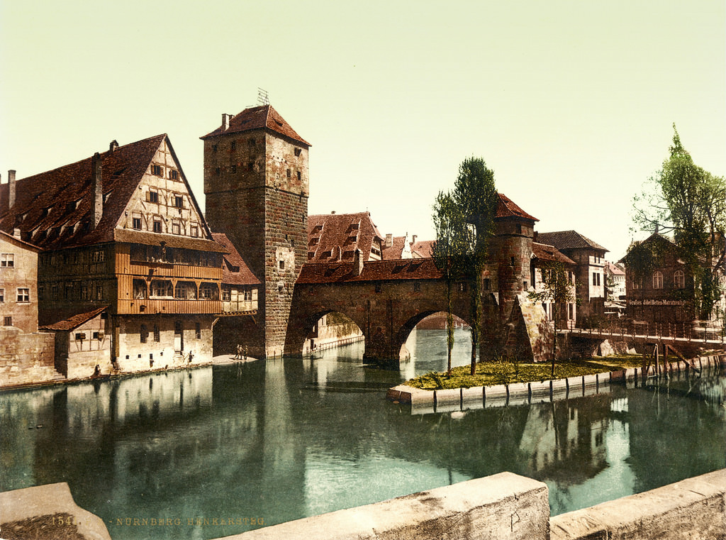 Hangman Bridge, Nuremberg, Bavaria