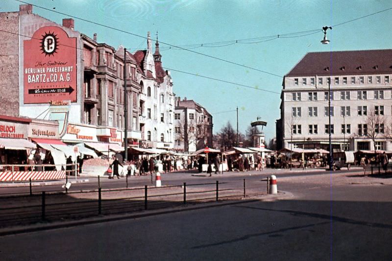 Berlin street scenes, 1954