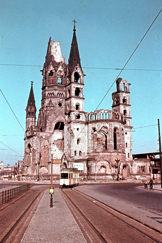 Kaiser Wilhelm Memorial Church, Berlin, 1954