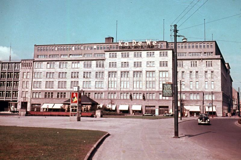 Ka De We department store, Berlin, 1954