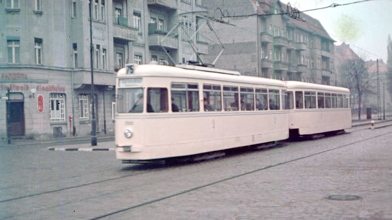 On Line 75, Berlin, 1954