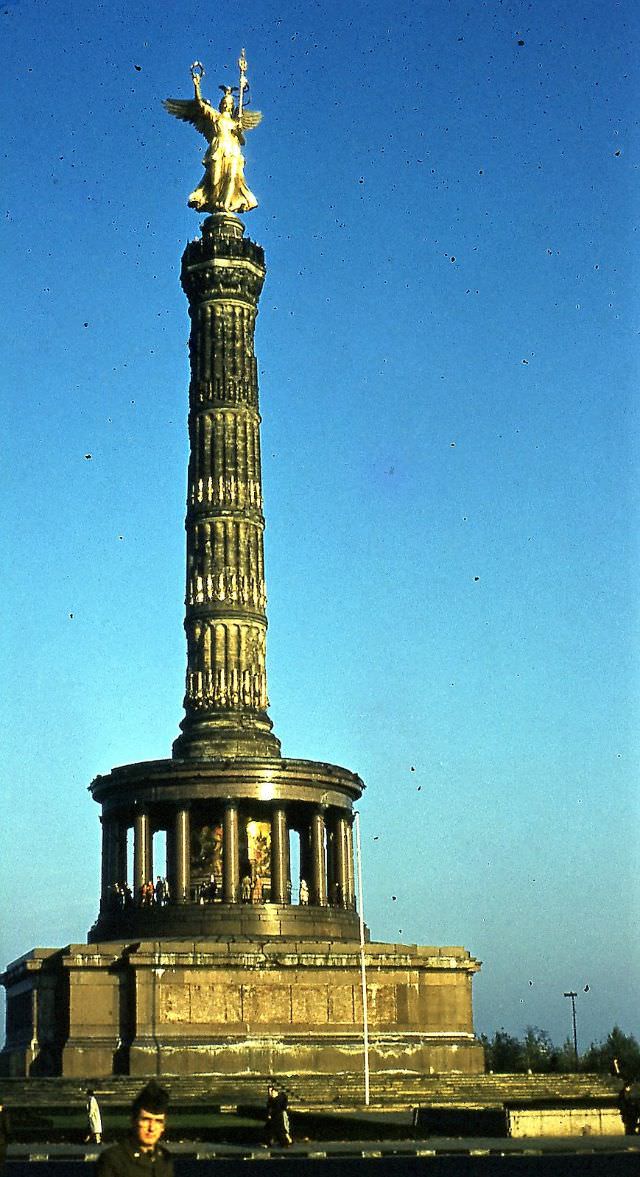 Victory Column, Berlin, 1954