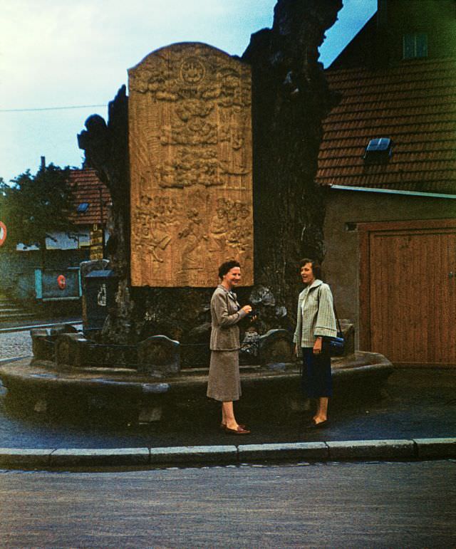 Luther's Tree, corner of Alzeyer Strasse and Lutherbaumstraße, Worms.