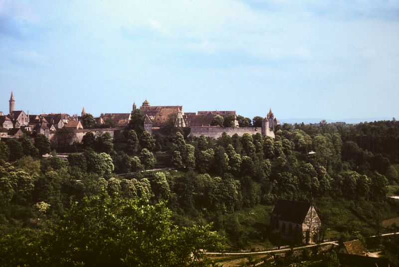 View from the Aussichtspunkt Viewpoint of Rothenberg.