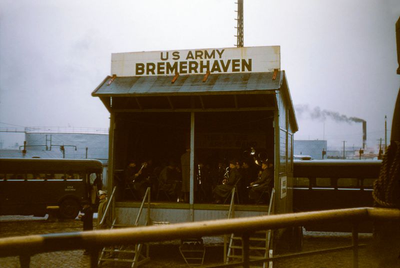 61st Division US Army Band, Bremerhaven.