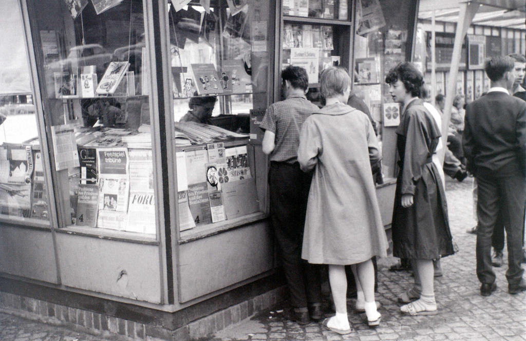 Beautiful Vintage Photos of Berlin in the Winter for 1964