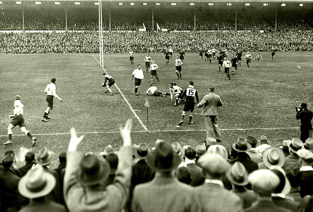 Springboks v Wallabies, 1933.