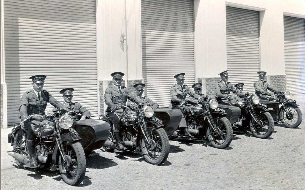 Cape Town Traffic Police, 1935.