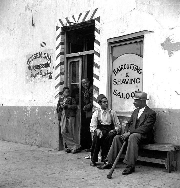 Haircutting & Shaving Saloon in the Bo-Kaap.