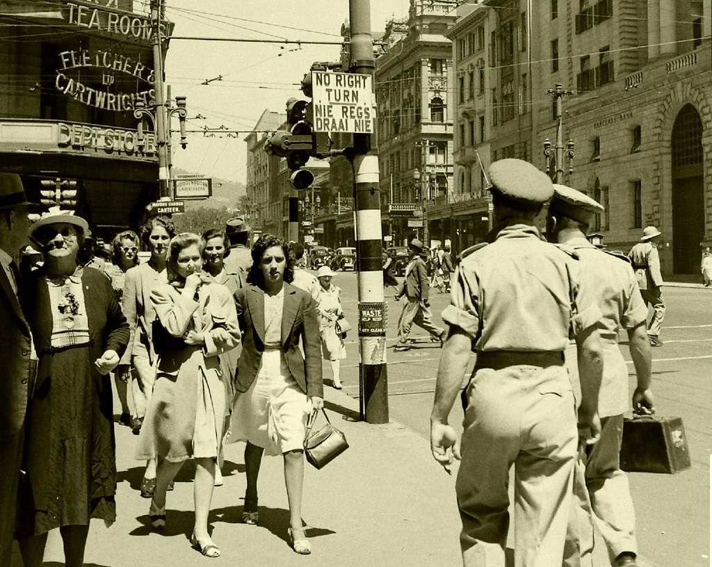 Wartime Cape Town, 1943.
