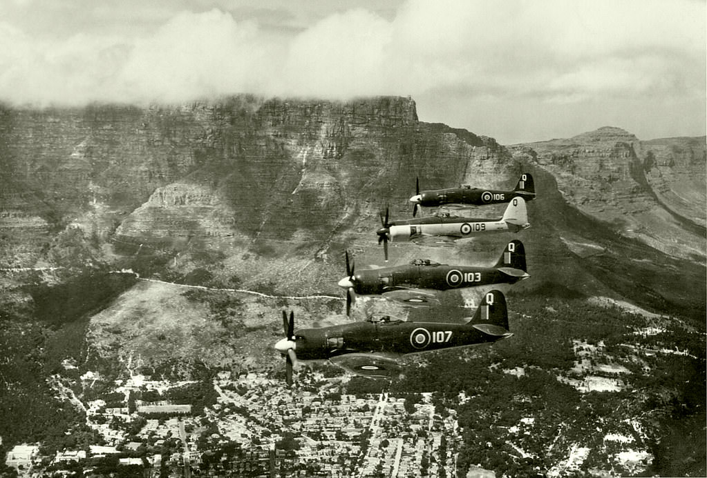 Sea Fury formation, 1948.