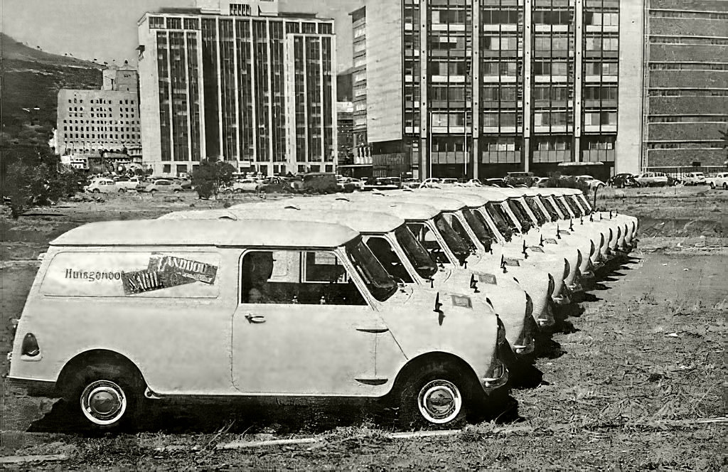 New Mini fleet 1965