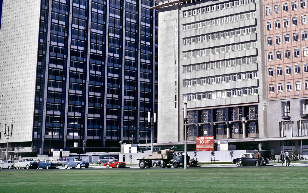 New buildings on the Foreshore,1961