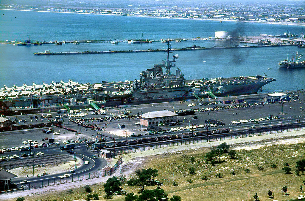 USS Franklin D Roosevelt, Feb. 1967