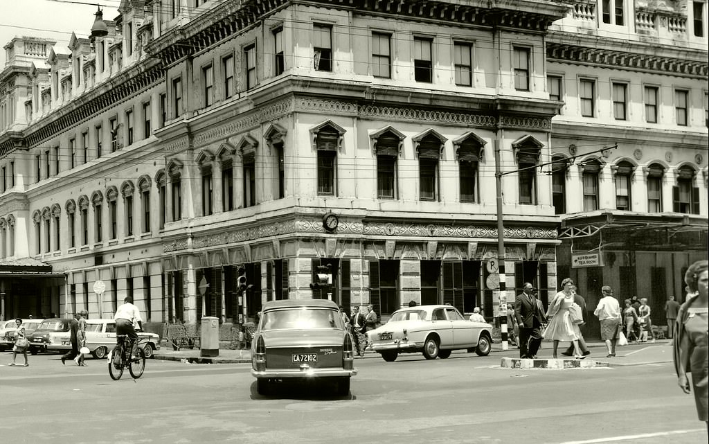 Old railway station, 1964.