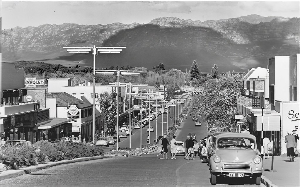 Main street, Somerset West, 1962.