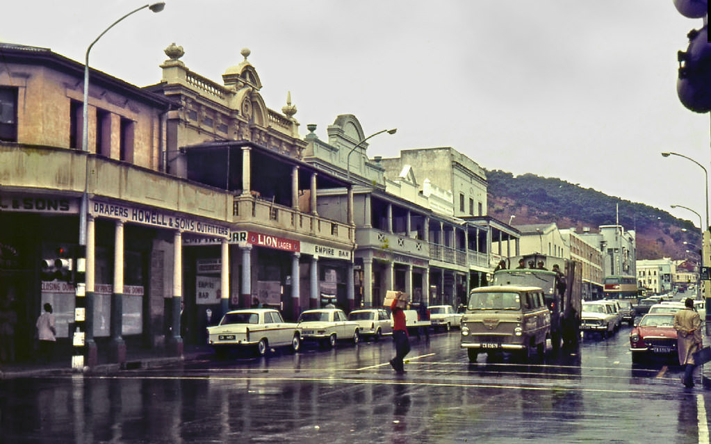 Cape Town in winter, 1968.