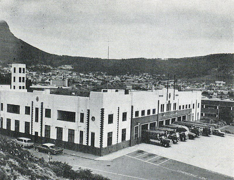Cape Town central Fire Station, 1963