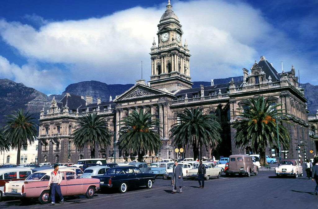 Bright winter's day on the Parade, 1961