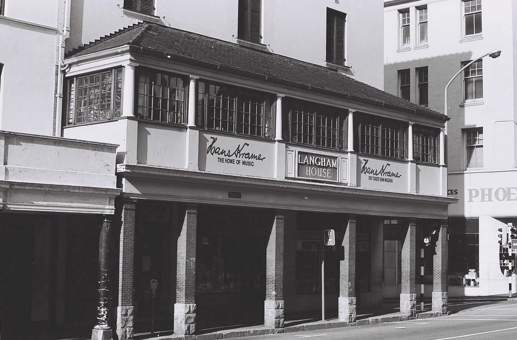 Corner Long and Hout streets 1977.