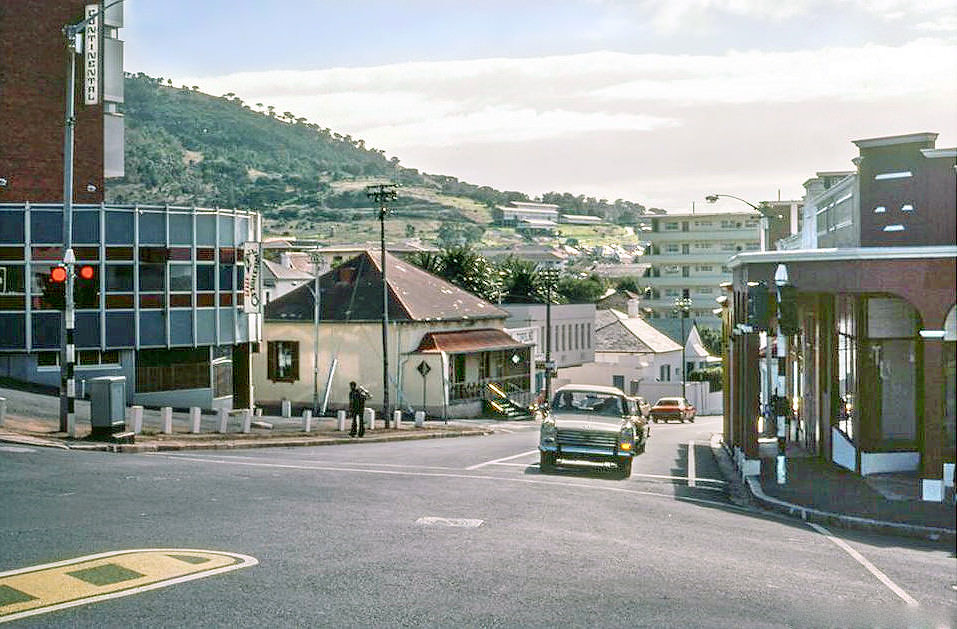 Corner Kloof and Camp streets, April 1978