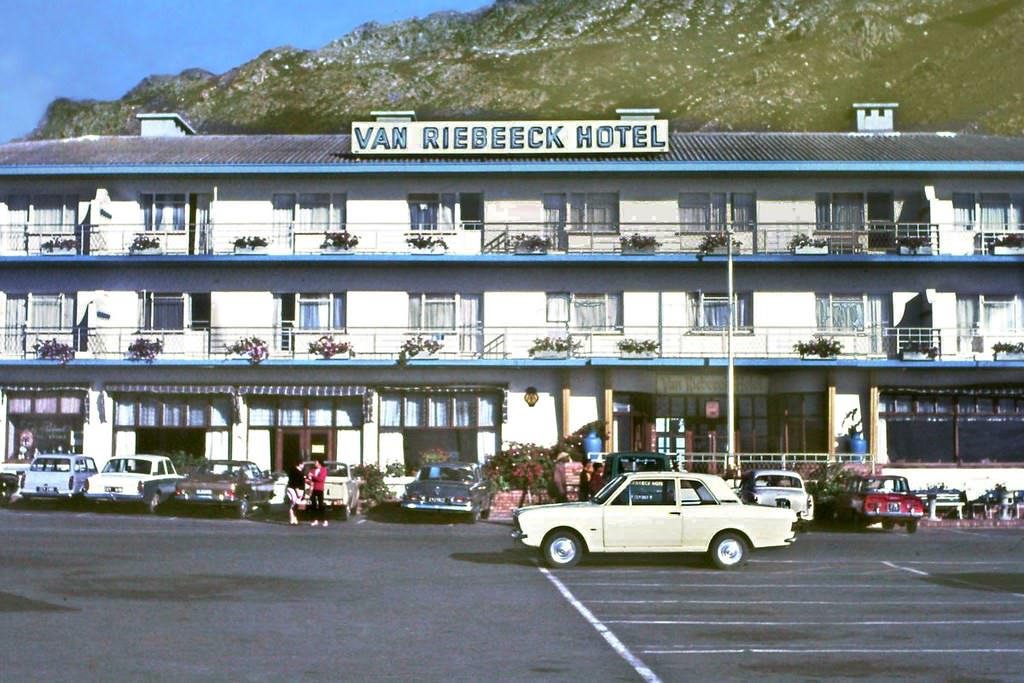 Van Riebeeck Hotel, Gordons Bay, 1971.
