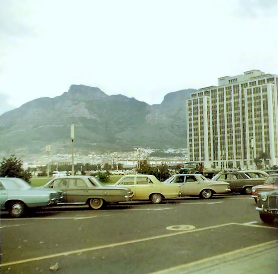 Lots of parking on the Foreshore, 1970.