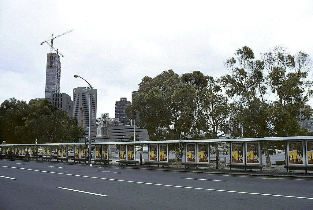 Sunday morning in Darling street, 1978.