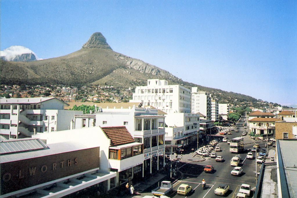 Main road ,Sea Point, 1980