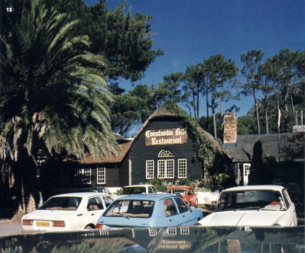 Constantia Nek restaurant, 1981.