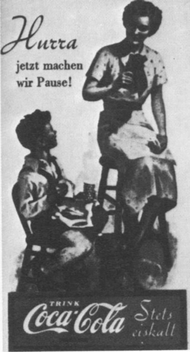When Coca-Cola Quenched Thirst in the Third Reich: A Look at Vintage Advertisements Under the Nazis