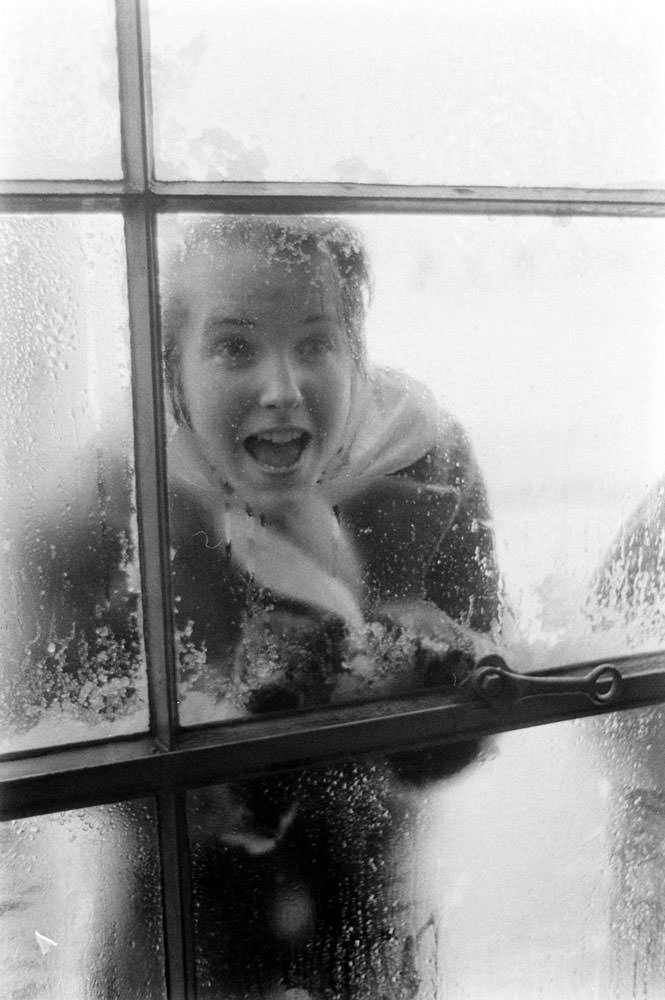 Elvis Presley fan, McGuire Air Force Base, New Jersey, March 1960.